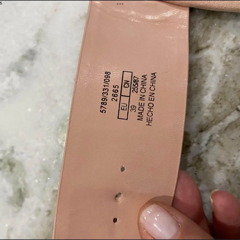 Bershka blush color flats size 39/ 8-8.5 NEW - Picture 3 of 3